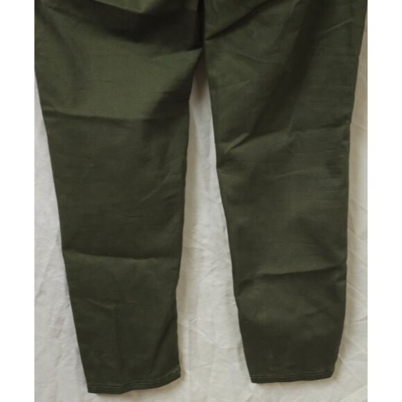 Vanilla Star Womens Teen Medium Army Green Pullon Mid Rise Jegging Pants 28.5x28 - Picture 9 of 11